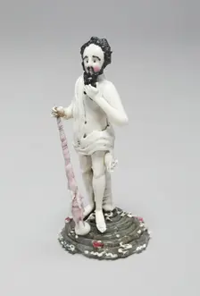 Hercules, France, Mid 18th century. Creator: Verres de Nevers