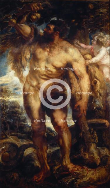 Hercules in the Garden of the Hesperides, 1638. Creator: Rubens, Pieter Paul (1577-1640).