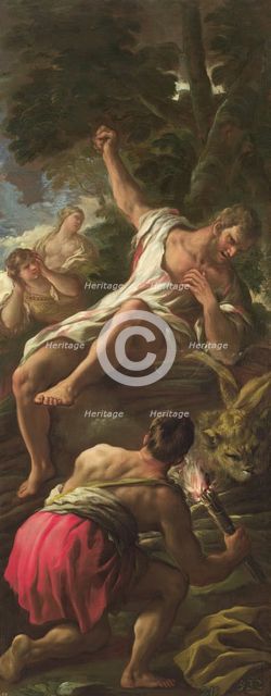 Hercules on the Pyre, 1697-1700. Creator: Luca Giordano.