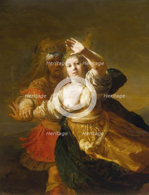 Hercules Obtaining the Girdle of Hyppolita, 1650. Creator: Nikolaus Knüpfer.