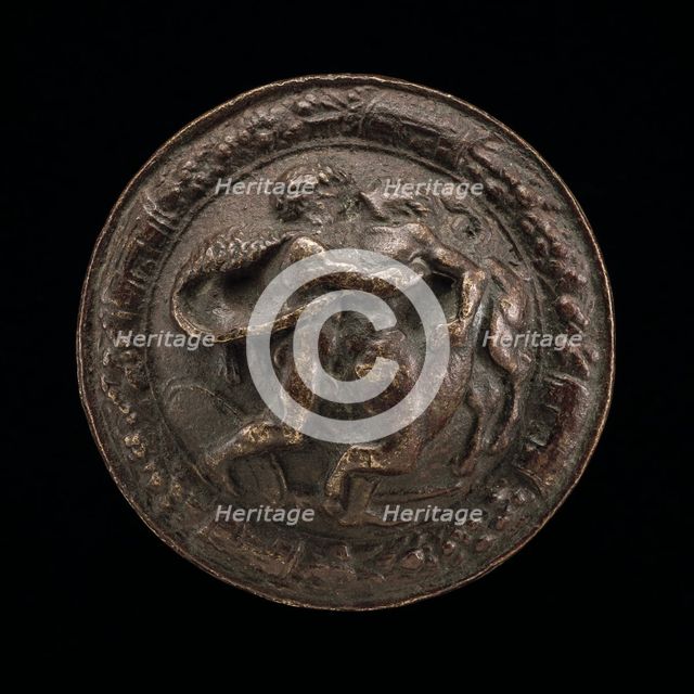 Hercules Overcoming a Centaur, c. 1525/1550. Creator: Unknown.