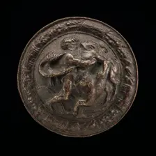 Hercules Overcoming a Centaur, c. 1525/1550. Creator: Unknown