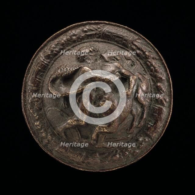 Hercules Overcoming a Centaur, c. 1525/1550. Creator: Unknown.