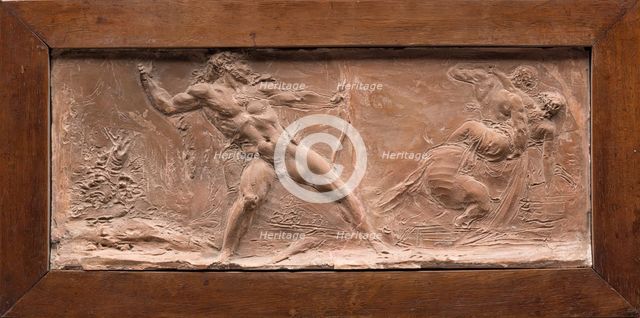 Hercules, Nessus, and Deianira, between late 18th and early 19th century. Creator: Jean Baptiste Stouf.