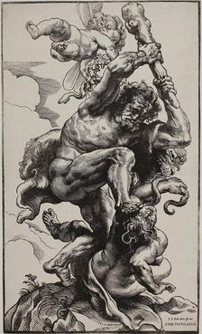 Hercules Slaying Envy, 1633/34. Creator: Christoffel Jegher