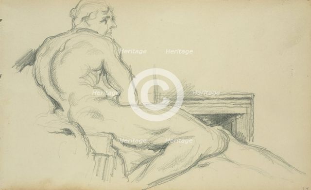 Hercules Resting, 1897. Creator: Paul Cezanne.