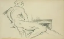 Hercules Resting, 1897. Creator: Paul Cezanne