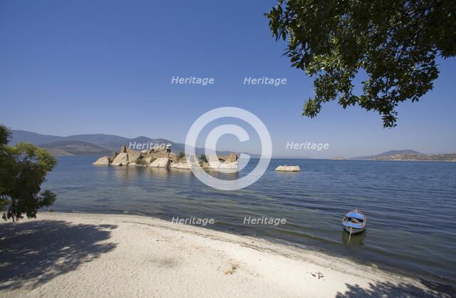 Heraclea under Latmos, Turkey. Artist: Samuel Magal