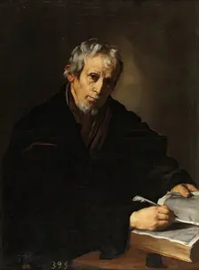 Heraclitus, 1615. Creator: Jusepe de Ribera