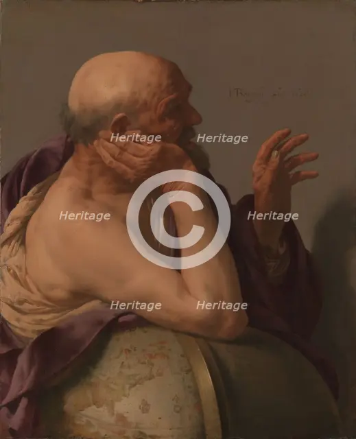 Heraclitus, 1628. Creator: Hendrick ter Brugghen.