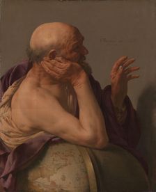 Heraclitus, 1628. Creator: Hendrick ter Brugghen