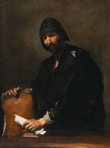 Heraclitus, 1634. Creator: Ribera, José, de (1591-1652)