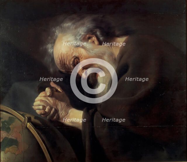 Heraclitus, 1630. Artist: Moreelse, Johan (Johannes Pauwelsz.) (c. 1603–1634)