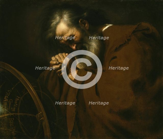 Heraclitus, the Weeping Philosopher, c. 1630. Creator: Unknown.