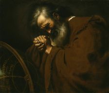 Heraclitus, the Weeping Philosopher, c. 1630. Creator: Unknown