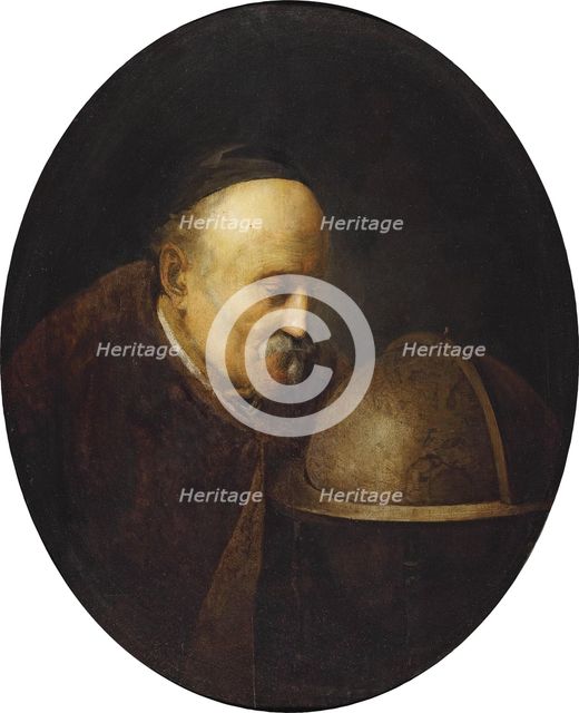 Heraclitus. Artist: Dou, Gerard (Gerrit) (1613-1675)