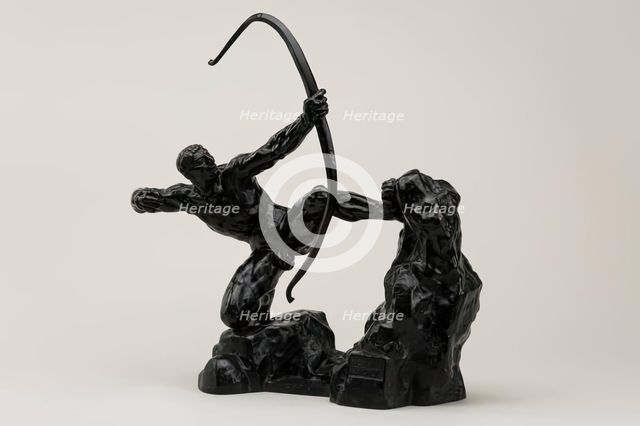 Herakles the Archer, 1908-1909. Creator: Emile Antoine Bourdelle.