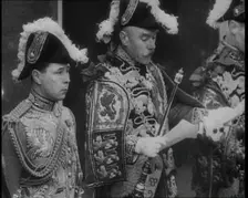 Herald Announcing the Death of George V, His Majesty The King, 1936. Creator: British Pathe Ltd