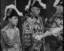 Herald Announcing the Death of George V, His Majesty The King, 1936. Creator: British Pathe Ltd