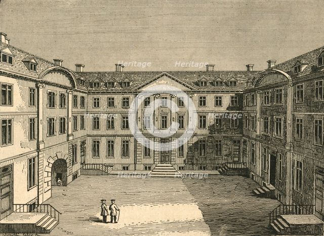 'Herald's College about 1700', (1897). Creator: Unknown.