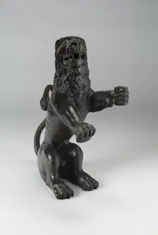 Heraldic Lion, Italian, c. 1450. Creator: Unknown