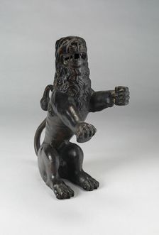 Heraldic Lion, Italian, c. 1450. Creator: Unknown