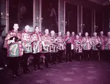 Heralds at St. James's Palace, London, 1953. Creator: Arthur Charles Kirby Ware