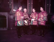Heralds at St. James's Palace, London, 1953. Creator: Arthur Charles Kirby Ware
