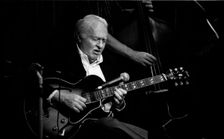 Herb Ellis, Tenor Clef, Hoxton Square, London, March 1991. Artist: Brian O'Connor
