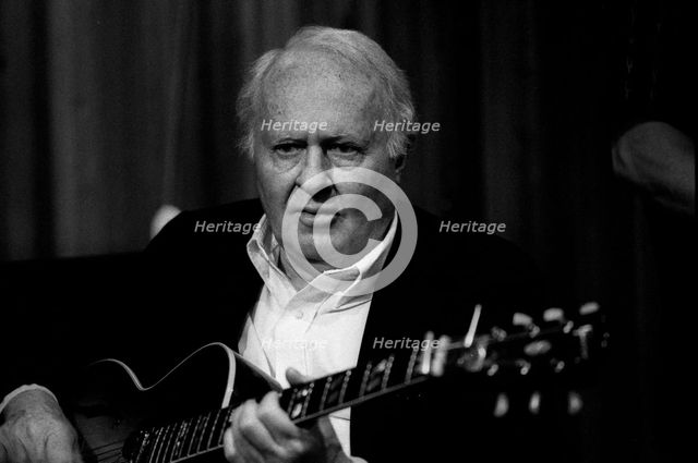 Herb Ellis, Tenor Clef, Hoxton Square, London, March 1991. Artist: Brian O'Connor.