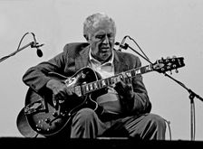 Herb Ellis, Capital Jazz, Knebworth, July 1982. Artist: Brian O'Connor