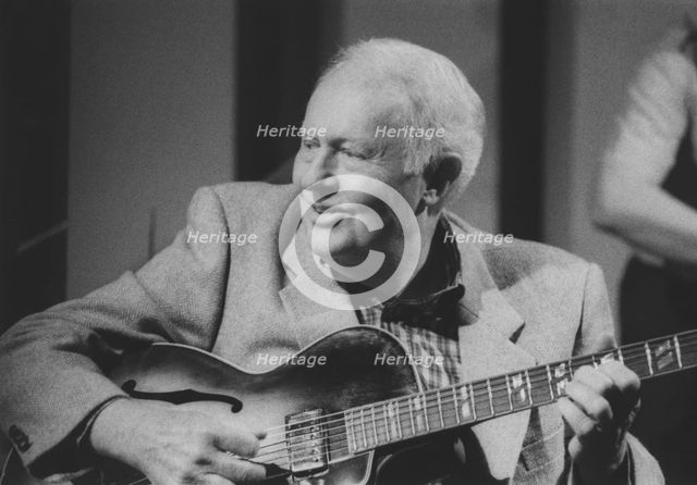 Herb Ellis, (Great Guitars), 100 Club, London, 1988. Creator: Brian Foskett.