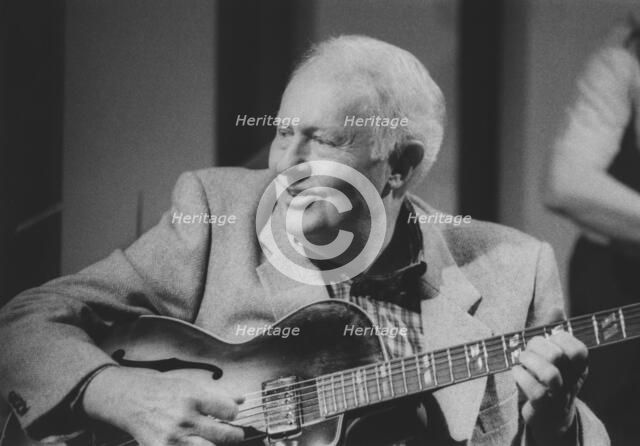 Herb Ellis, (Great Guitars), 100 Club, London, 1988. Creator: Brian Foskett.