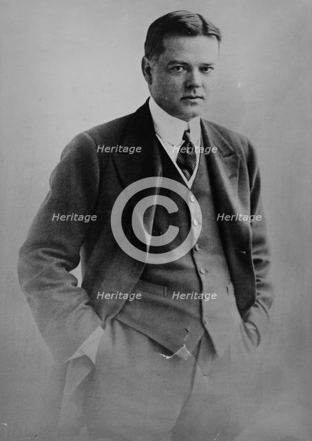Herb. Hoover, between c1915 and c1920. Creator: Bain News Service.