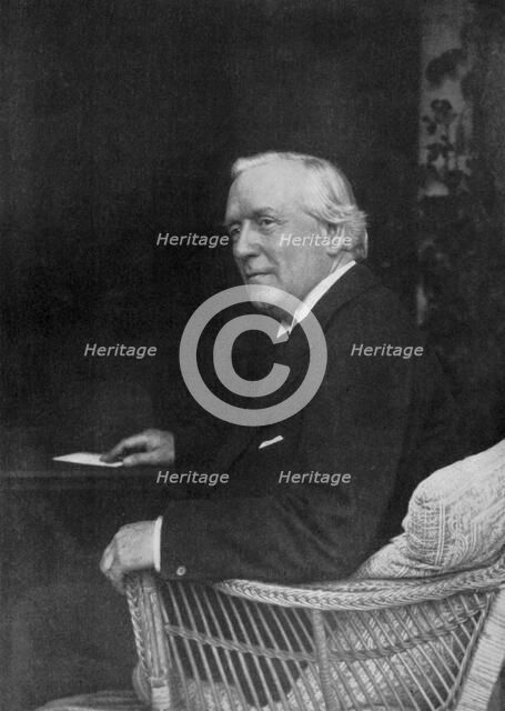 Herbert Asquith, British politician, (c1920).  Artist: Walton Adams