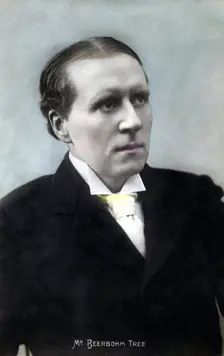 Herbert Beerbohm Tree (1852-1917), English actor and theatre manager, early 20th century