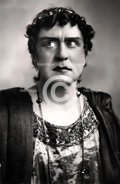 Herbert Beerbohm Tree (1853-1917), English actor, 1906.Artist: FW Burford