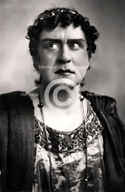 Herbert Beerbohm Tree (1853-1917), English actor, 1906.Artist: FW Burford