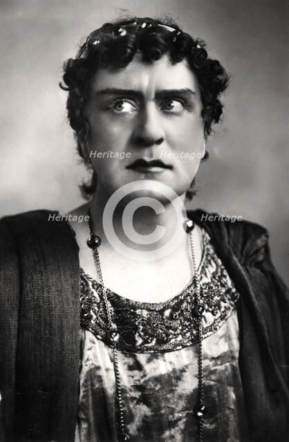 Herbert Beerbohm Tree (1853-1917), English actor, 1906.Artist: FW Burford