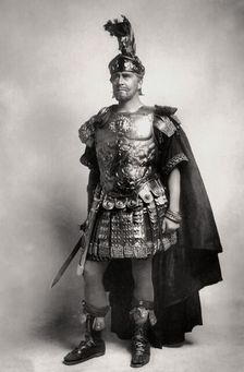 Herbert Beerbohm Tree (1853-1917), English actor, 1907.Artist: FW Burford