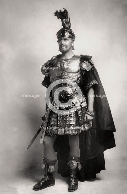 Herbert Beerbohm Tree (1853-1917), English actor, 1907.Artist: FW Burford