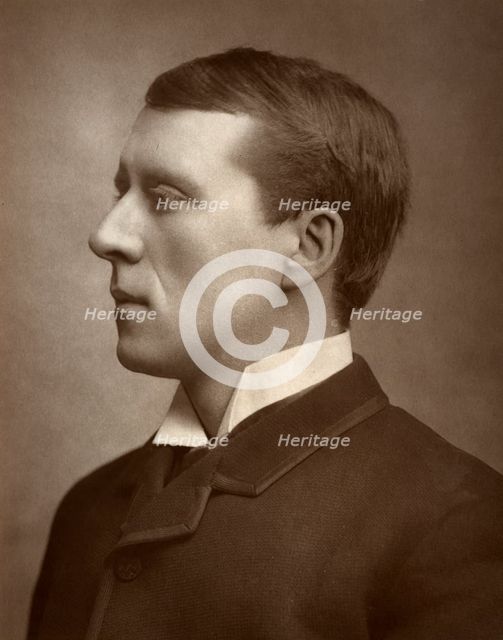 Herbert Beerbohm Tree, British actor, 1884. Artist: St James's Photographic Co