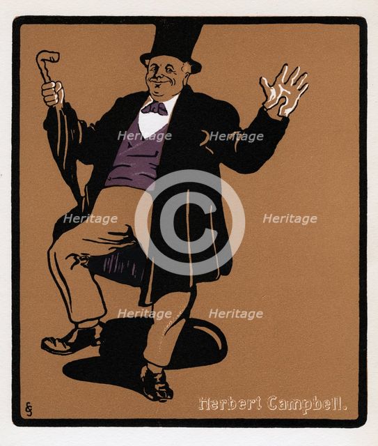 Herbert Campbell (1844-1904), Drury Lane comedian, 19th century. Artist: Unknown