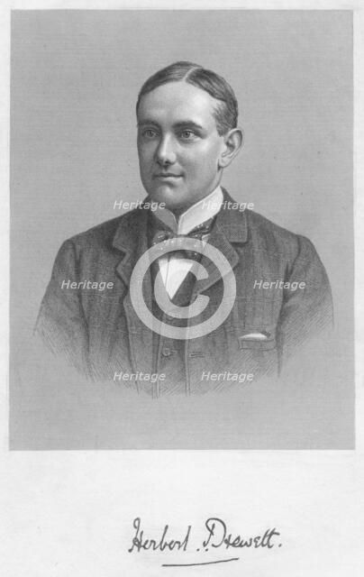 'Herbert Drewett', 1893. Creator: William Roffe.