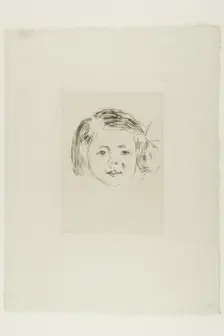 Herbert Esche's Daughter, 1905. Creator: Edvard Munch