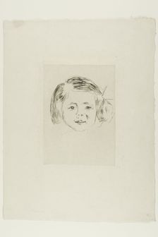 Herbert Esche's Daughter, 1905. Creator: Edvard Munch