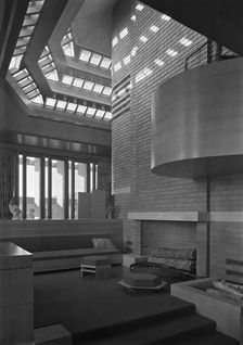 Herbert F. Johnson, Jr., Wingspread, residence in Racine, Wisconsin, 1939. Creator: Gottscho-Schleisner, Inc
