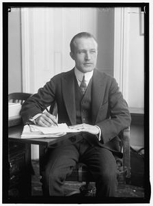 Herbert Meyers, Assistant to Secretary Lane, between 1913 and 1917. Creator: Harris & Ewing