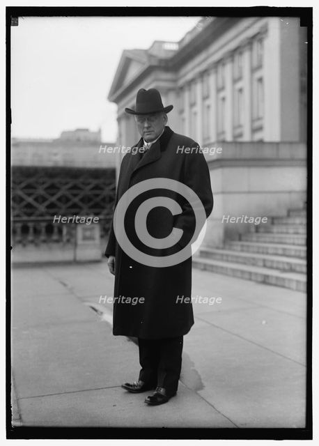 Herbert Quick, between 1914 and 1918. Creator: Harris & Ewing.