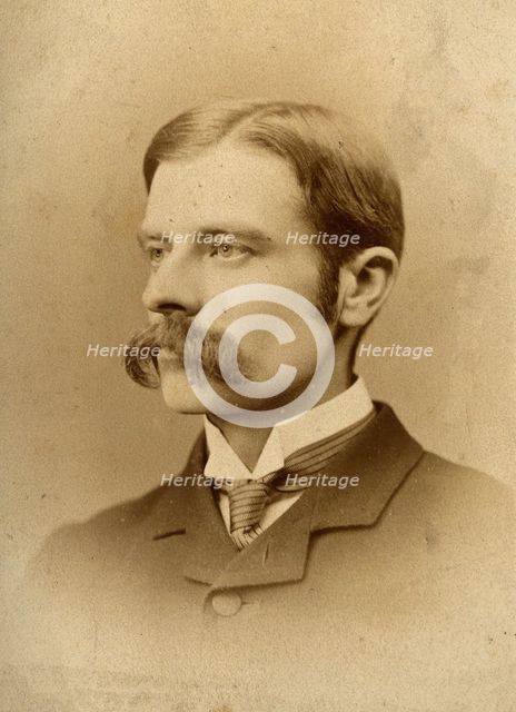 Herbert Somerton Foxwell, c1870s. Creator: Barraud.